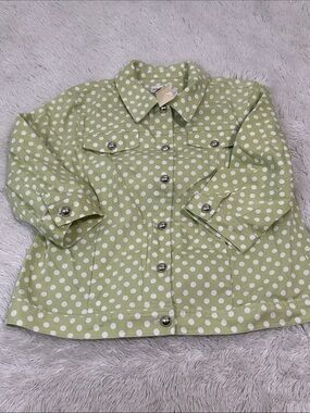 🥕 NWT Christopher & Banks Denim Jacket